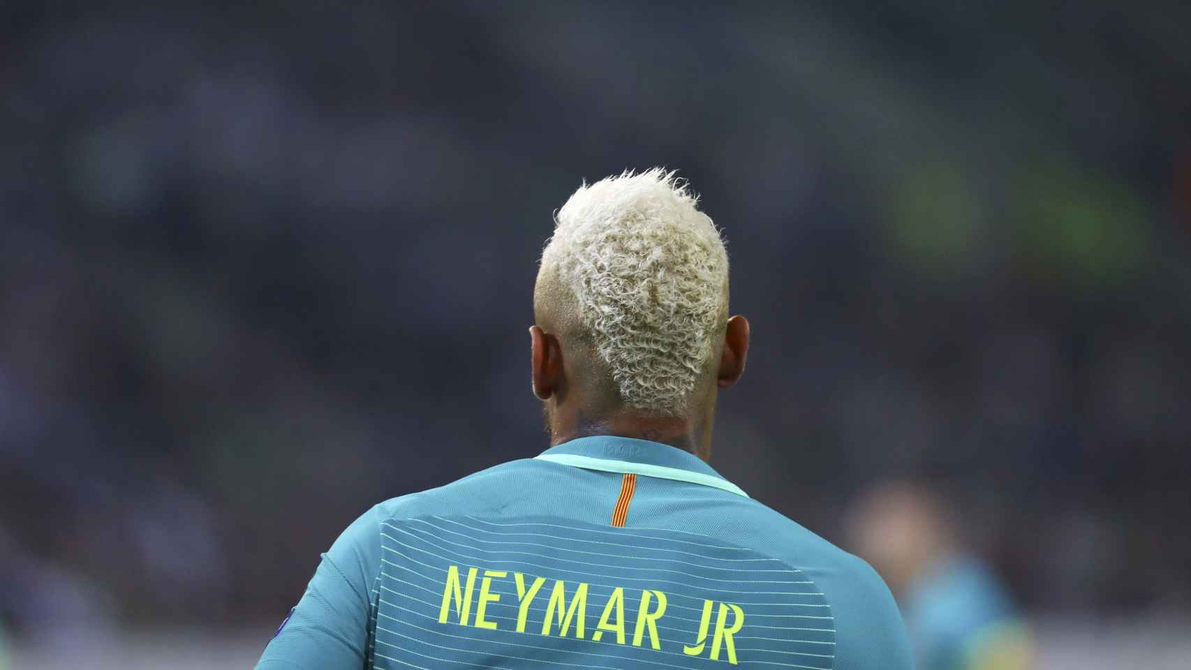 Neymar durante un instante del partido. / Reuters