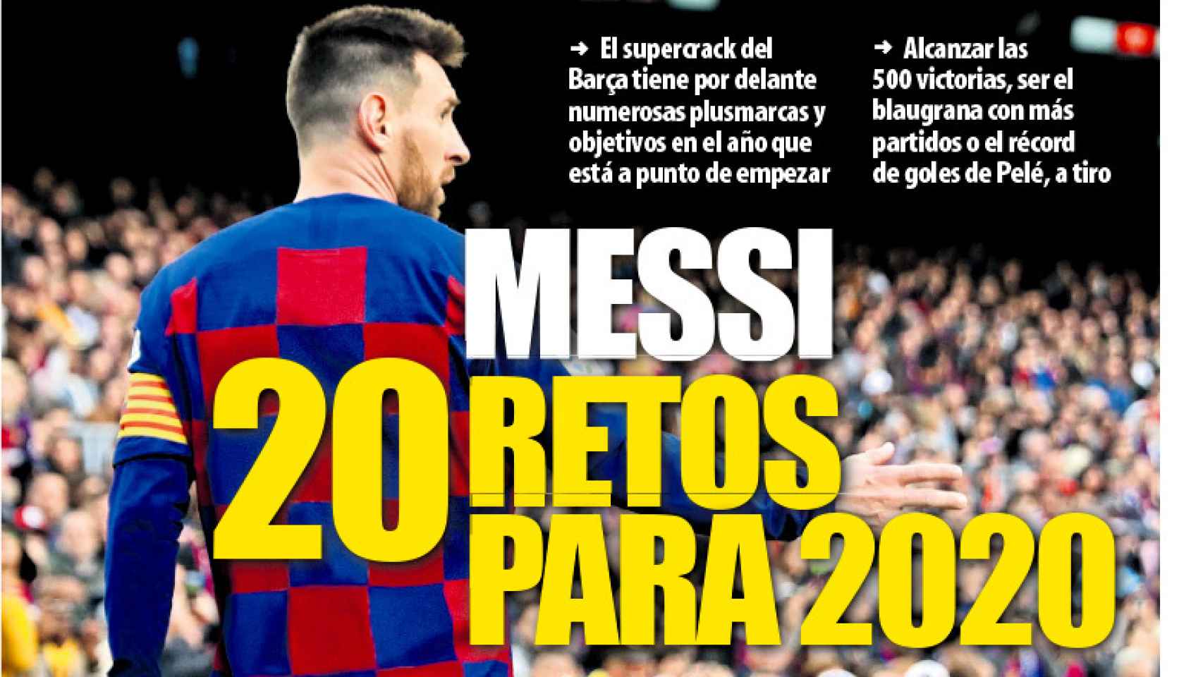 La portada del diario Mundo Deportivo (31/12/2019)1706 x 960