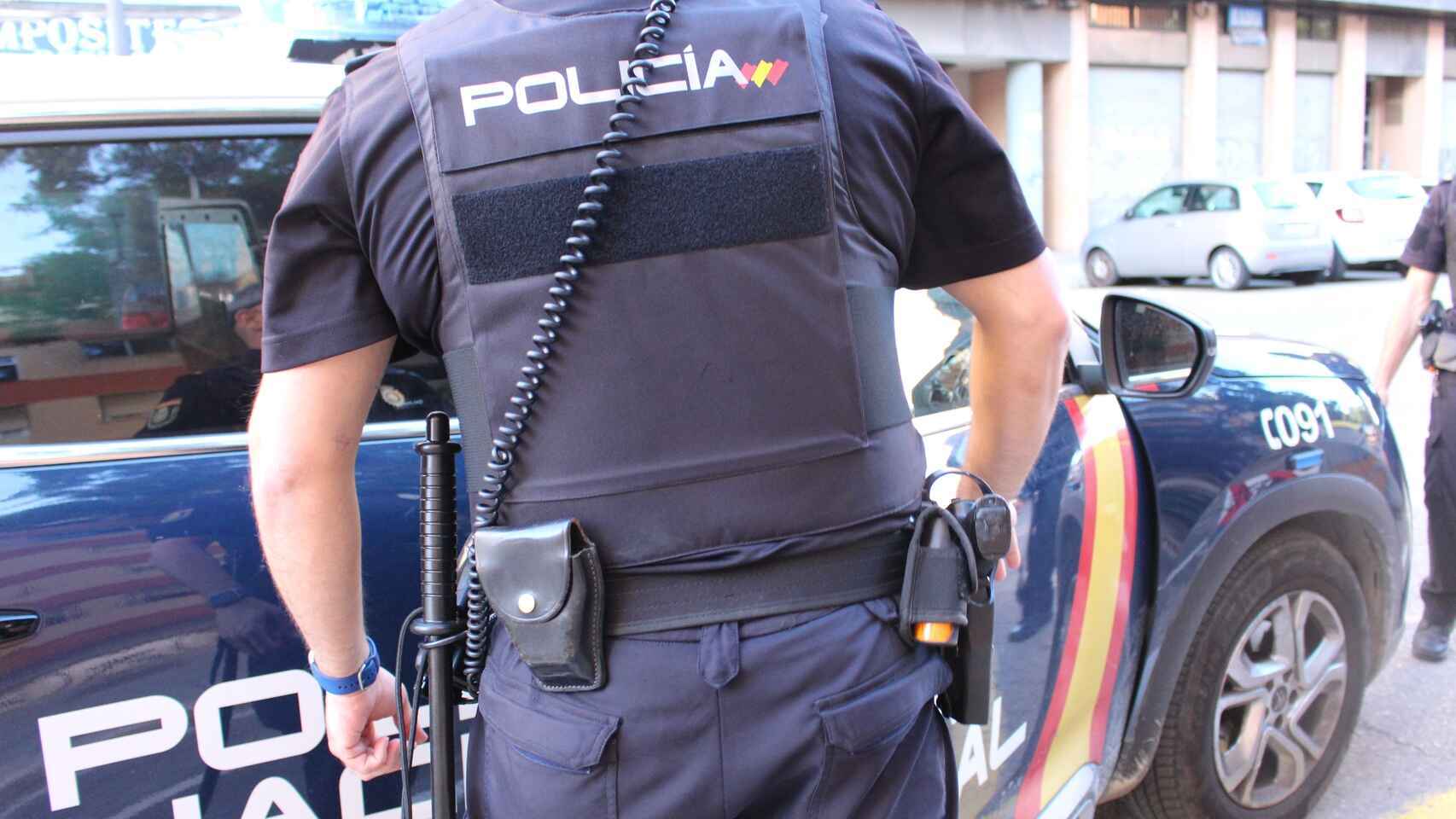 Imagen de archivo donde aparece un Policía Nacional.