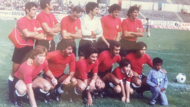 El Hércules preparado para jugar contra el Monterrey.