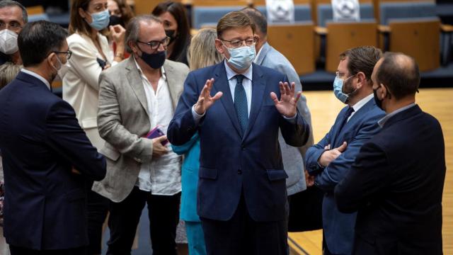 El presidente de la Generalitat Valenciana, Ximo Puig, en un acto reciente.