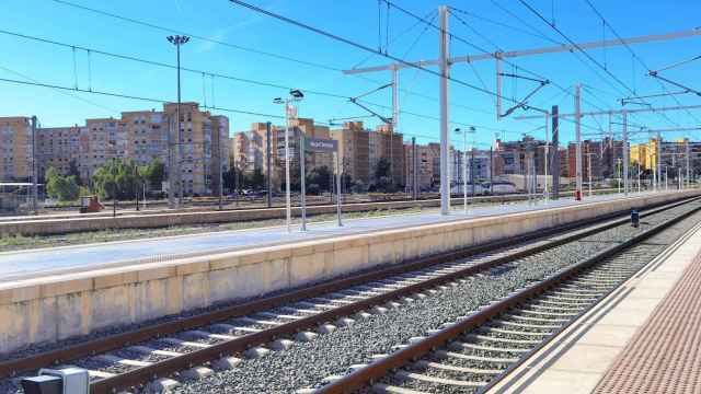 La estación de trenes de Alicante.