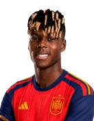 Foto del jugador de la Selección Española Nico Williams