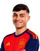 Foto del jugador de la Selección Española Pedri González
